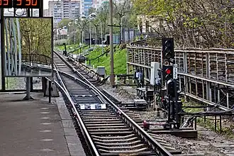 Путь в сторону «Кунцевской»