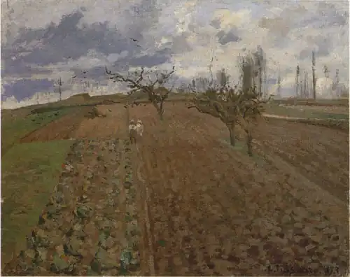 «Вспаханные поля возле Они». Частная коллекция