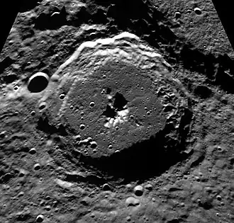 Снимок зонда Clementine.