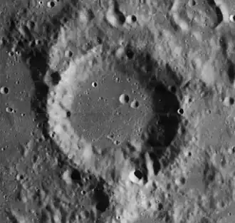 Снимок зонда Lunar Orbiter - IV.