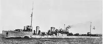 Эсминец типа «Орфей» — «Победитель»,1915—1917 годы.