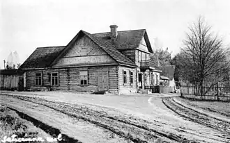 Хутор Подаголье, где работала Саатсериннаская школа (в настоящее время — музей Саатсе)