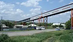 Новый транспортёр породы