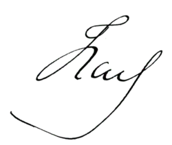 Изображение автографа