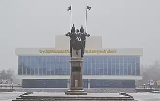 Памятник Карасай и Агынтай батырам