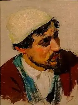 В. Д. Поленов. Этюд к картине «Христос и грешница». 1881—1882