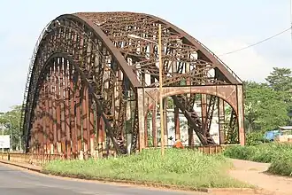 Мост Япома через реку Санага