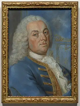 Портрет Жана Ламура. Пастель. Музей Лотарингии, Нанси