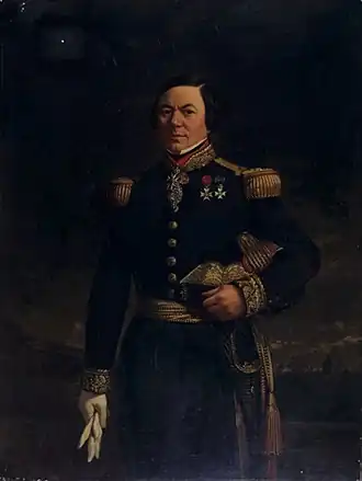 Портрет адмирала Теодора Констана Лере