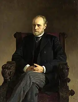 Портрет художника и фотографа Ивана Фёдоровича Досса, 1900, Государственный Эрмитаж