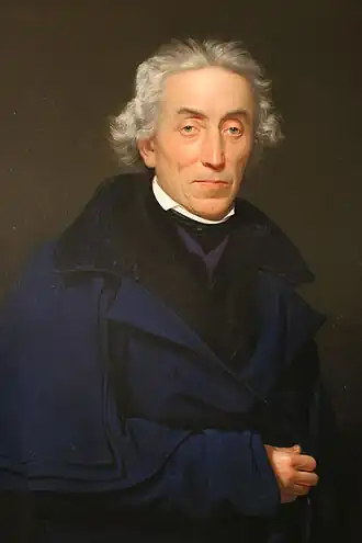 Добровский на портрете