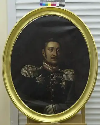 Копия 1912 г. с оригинального портрета нач. XIX в.