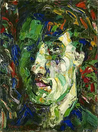 А. М. Родченко. Портрет Н. А. Русакова (1912)