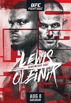 Постер UFC Fight Night: Льюис - Олейник