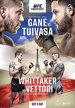 Постер UFC Fight Night: Ган - Туиваса