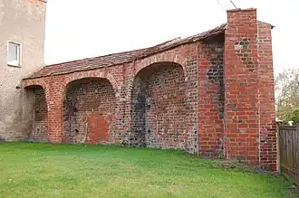 Остатки городской стены