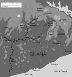 Река Пра и плато Кваху