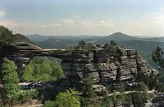 Правчицкие ворота в Чешской Швейцарии, Чехия