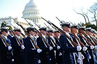 Тренировка инаугурации президента США в форте Лесли Макнейр, 2013 год