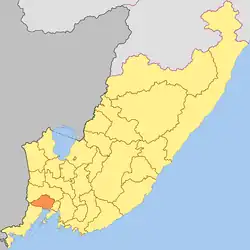 Надеждинский район на карте