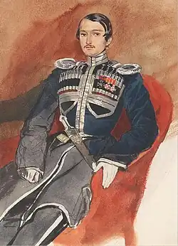 Портрет работы Г. Г. Гагарина, начало 1840-хх гг.