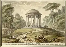 Проект Храма дружбы. Лакен, Брюссель. 1782