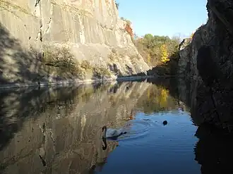 Вид на озеро с западной стороны
