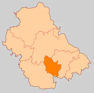 Пронинское сельское поселение на карте