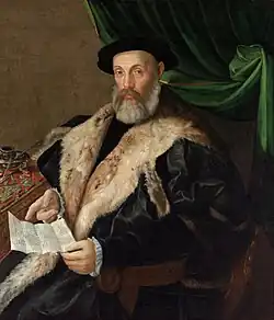 Портрет пожилого человека. Ок. 1579. Холст, масло