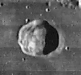 Снимок зонда Lunar Orbiter - IV.