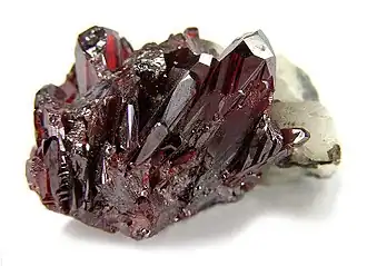 Кристаллы прустита