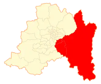 Кордильера на карте