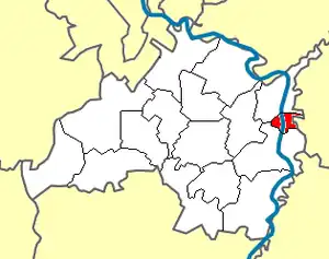 Прибельский сельсовет на карте