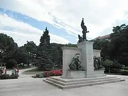 Памятник павшим борцам и жертвам фашизма, Пула, 1950.