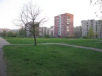 Застройка улицы Илукстес в Пурвциемсе