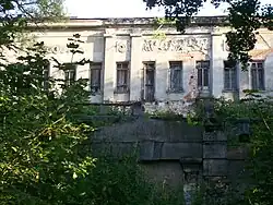 Вид с лестницы, ведущей к Оке