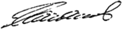 Изображение автографа