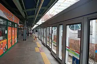 Платформа станции