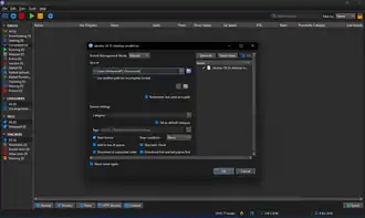 Скриншот программы QBittorrent