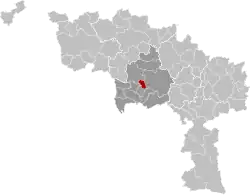 Расположение муниципалитета на карте провинции