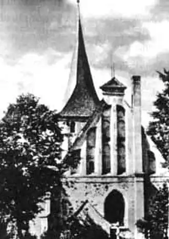 Кирха в Кведнау