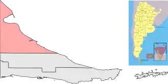 Департамент Рио-Гранде на карте
