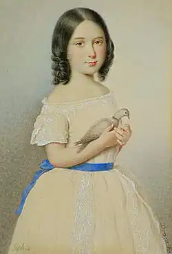 Портрет дочери Софии.