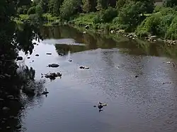 Водосливной канал у Гагаринской набережной