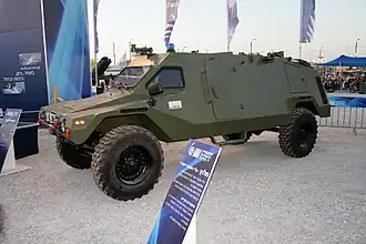 БРМ RAM-2000 на выставке вооружений. Израиль, 2008 год