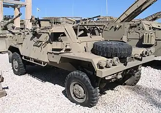 RBY Mk.1 на экспозиции бронетанкового музея в Латруне