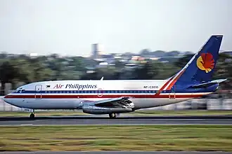 Boeing 737-200 авиакомпании Air Philippines