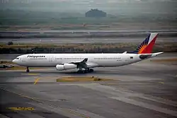 Airbus A340-313 борт RP-C3441