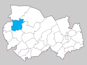 Венгеровский район на карте