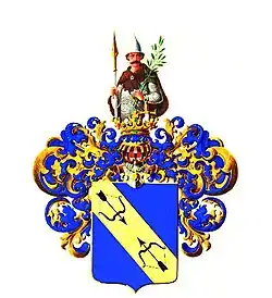 Герб рода дворян Анучиных внесен в Часть 15 Общего гербовника дворянских родов Всероссийской империи, стр. 58